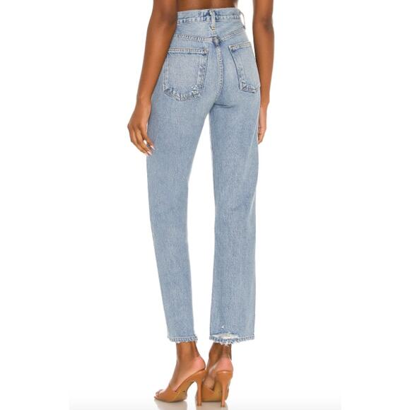 AGOLDE 90's Pinch Waist Jean in Soundwave - Picture 3 of 8